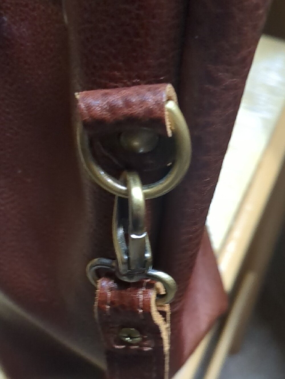 Portland Leather Goods Large Nutmeg Bucket - Picture 4 of 6
